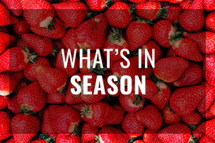 What's in season home page image for strawberries