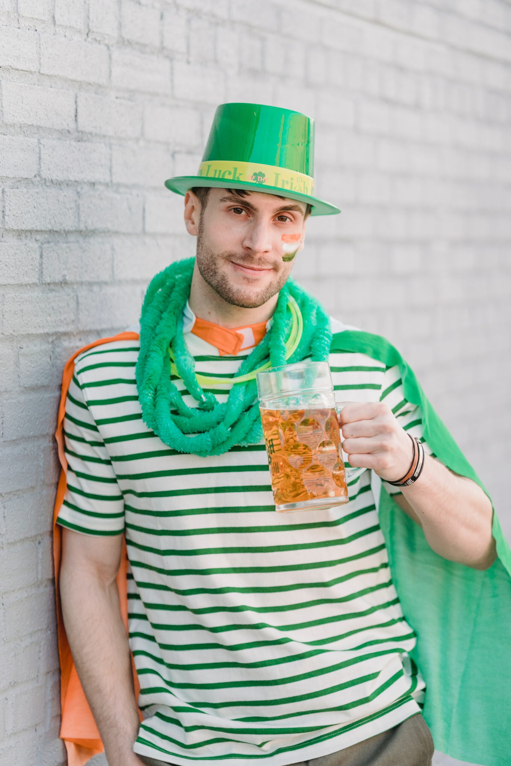 Man Celebrating St. Patrick's Day