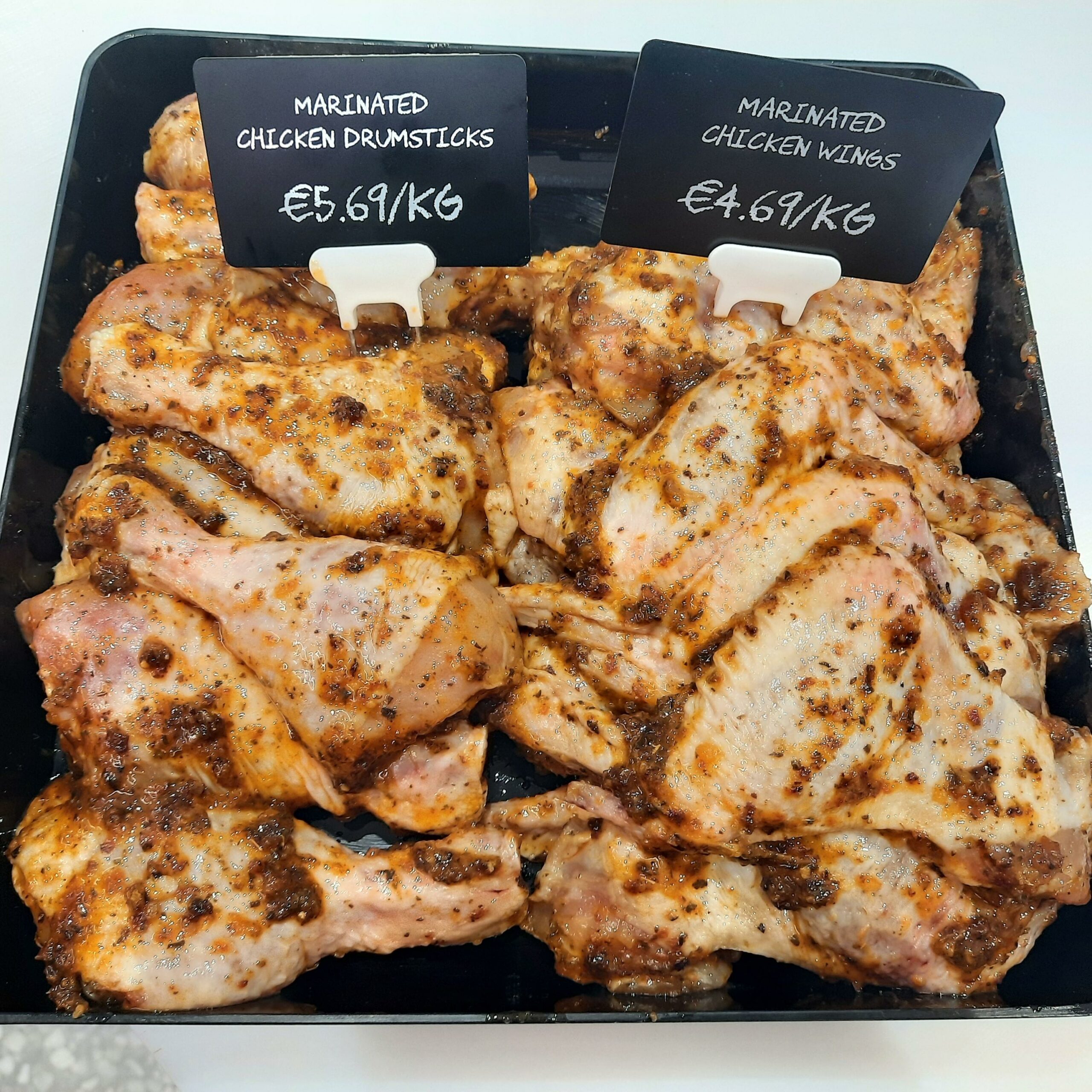 Marinated Chicken Drumsticks & Wings