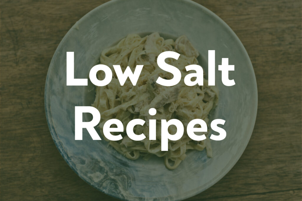 Low-Salt Recipes