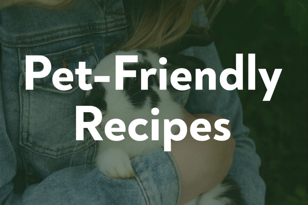 Pet-Friendly Recipes